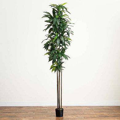 nearly natural 10-ft. Artificial Dracaena Tree Floor Decor