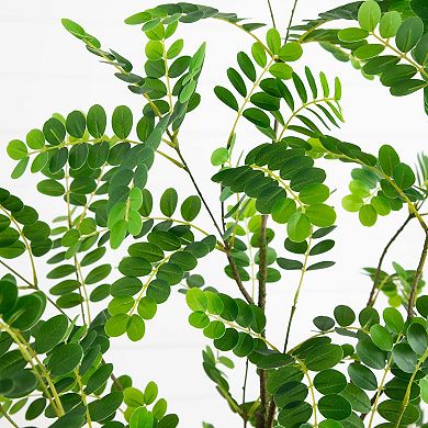 nearly natural 6-ft. Artificial Greco Citrus Tree Floor Decor
