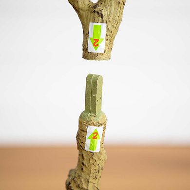 nearly natural 4-ft. Artificial Olive Tree Floor Decor
