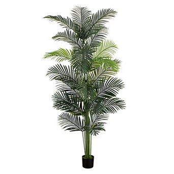 nearly natural 8-ft. Artificial Paradise Palm Tree Floor Decor
