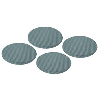 4 Pack Round Bar Stool Covers Diameter 11"-16", Non-slip for Chairs Stool