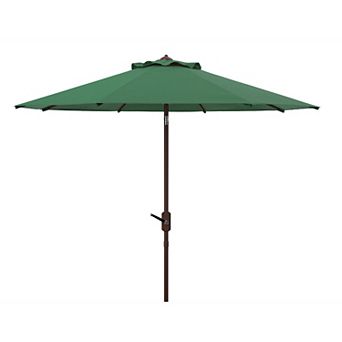 Safavieh UV Resistant Ortega 9 Ft. Auto Tilt Crank Outdoor Umbrella