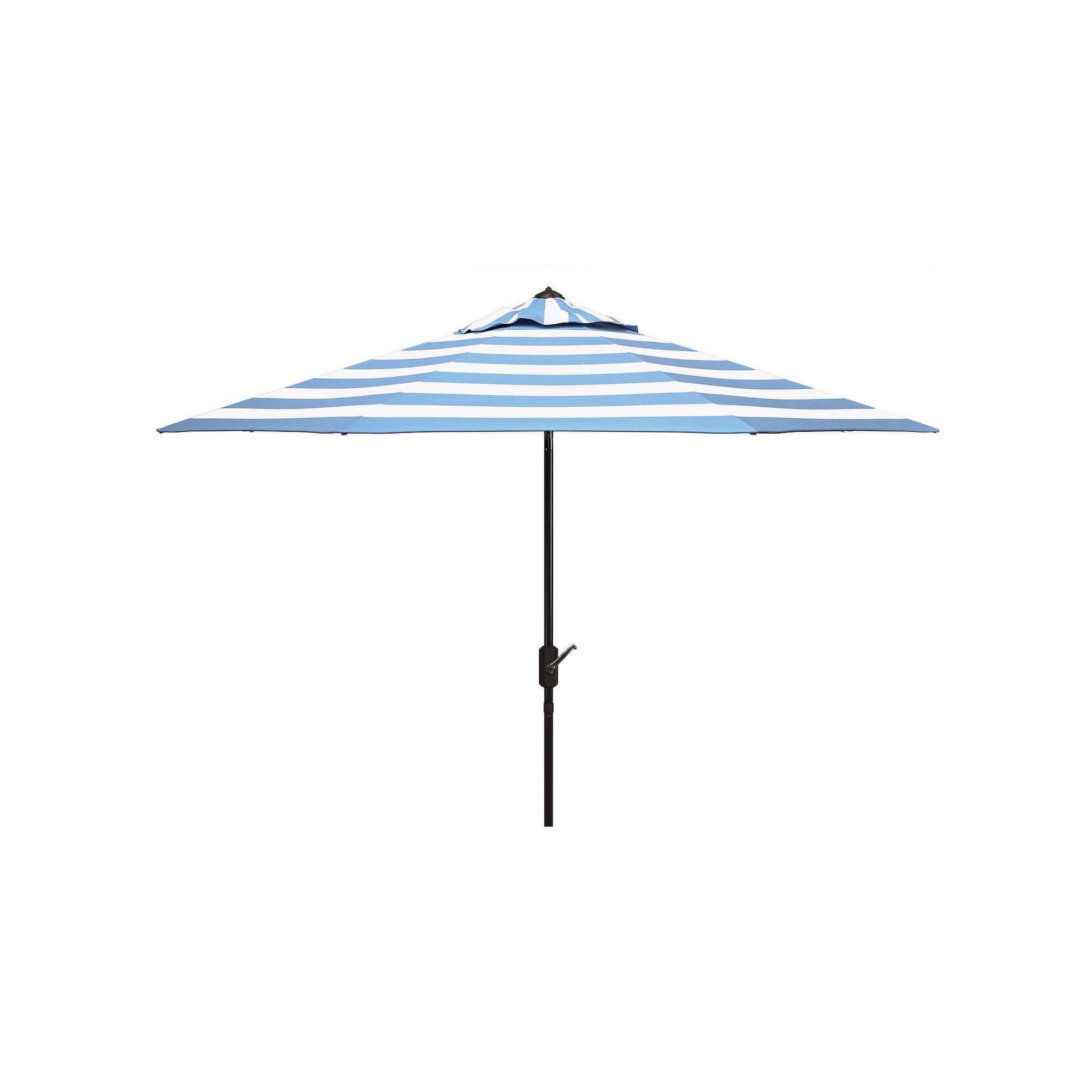 Safavieh 9-ft. UV Resistant Iris Fashion Auto Tilt Patio Umbrella, Baby Blu