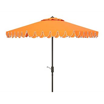 Safavieh 9-ft. Elegant Valance Auto Tilt Patio Umbrella