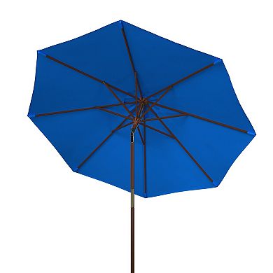 Safavieh 9-ft. Cannes Wooden Outdoor Patio Umbrella