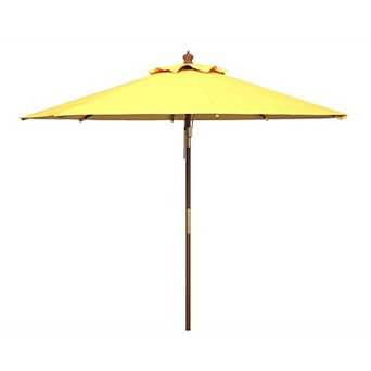Safavieh 9-ft. Cannes Wooden Outdoor Patio Umbrella