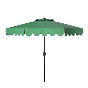Safavieh 9-ft. Venice Single Scallop Crank Outdoor Push Button Tilt Patio Umbrella