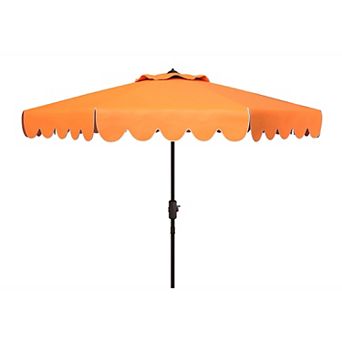 Safavieh 9-ft. Venice Single Scallop Crank Outdoor Push Button Tilt Patio Umbrella