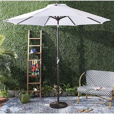 Safavieh 11-ft. Herla Auto Tilt Market Patio Umbrella
