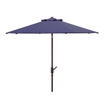 Safavieh 11-ft. Herla Auto Tilt Market Patio Umbrella