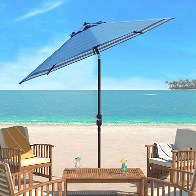 Safavieh Athens 11-ft. Round Crank Umbrella