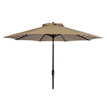 Safavieh Athens 11-ft. Round Crank Umbrella
