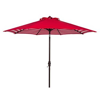 Safavieh Athens 11-ft. Round Crank Umbrella