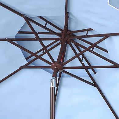 Safavieh 9-ft. Zimmerman Double Top Market Patio Umbrella