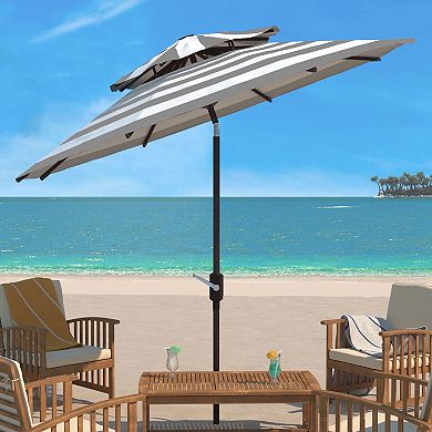 Safavieh 9-ft. Iris Fashion Line Double Top Patio Umbrella