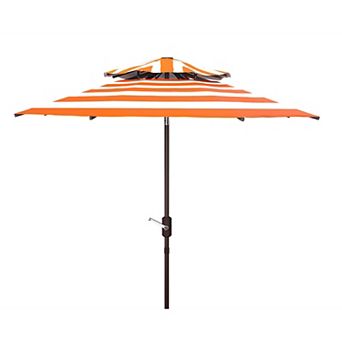 Safavieh 9-ft. Iris Fashion Line Double Top Patio Umbrella