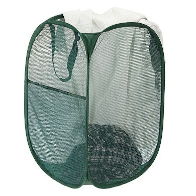Mesh Laundry Hamper, Collapsible Laundry Baskets Bag