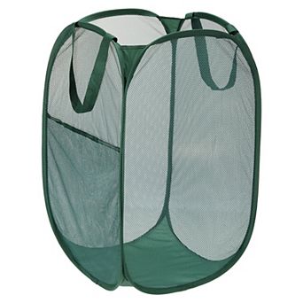 Mesh Laundry Hamper, Collapsible Laundry Baskets Bag