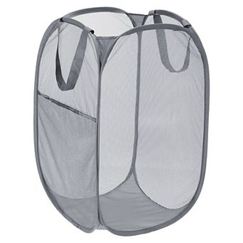 Mesh Laundry Hamper, Collapsible Laundry Baskets Bag