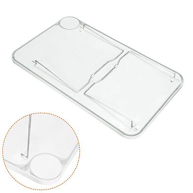 Breakfast Tray Table With Folding Legs Laptop Snack Desk For Eating, 2 Pack
