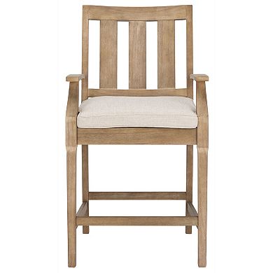 Safavieh 2-Piece San Salvador Patio Counter Stool Set