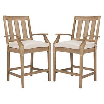 Safavieh 2 pc San Salvador Patio Counter Stool Set