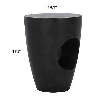 Safavieh Aishi Concrete Accent Stool