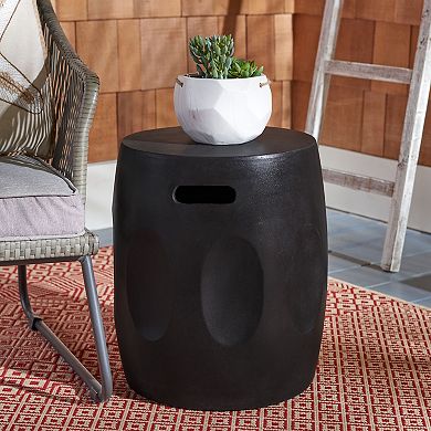 Safavieh Zuri Concrete Accent Stool