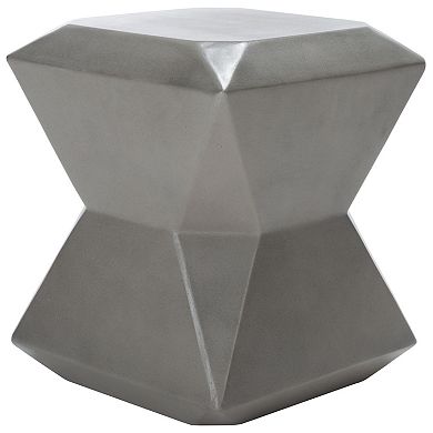 Safavieh Conan Concrete Accent Stool