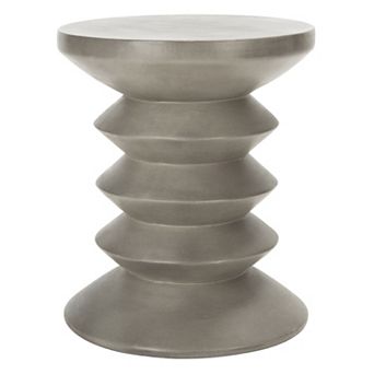 Safavieh Benaya Concrete Accent Stool