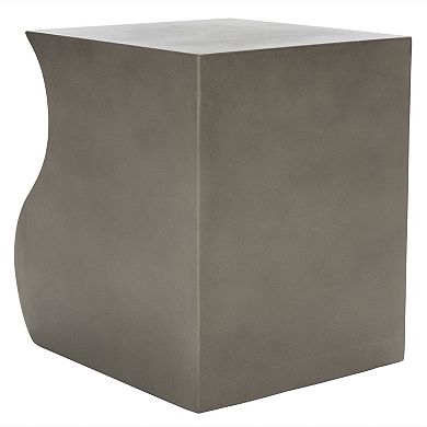Safavieh Mazza Concrete Accent Stool