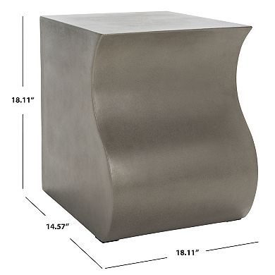 Safavieh Mazza Concrete Accent Stool