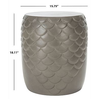 Safavieh Julyvia Concrete Accent Stool