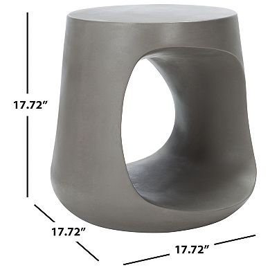 Safavieh Vikki Concrete Accent Stool