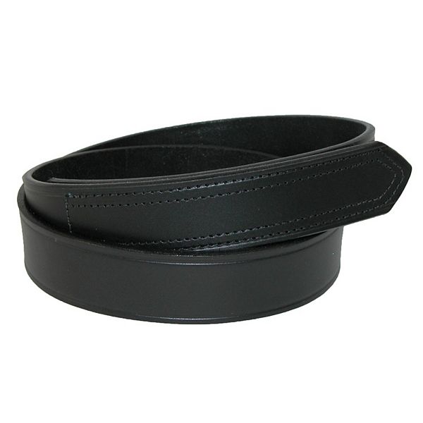Boston Leather Men's Big & Tall Leather No Scratch Work Belt with