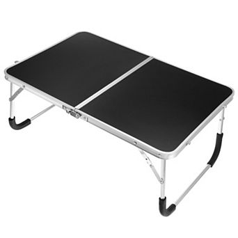 Foldable Laptop Table Picnic Bed Tray Tables Snacks Reading Desks