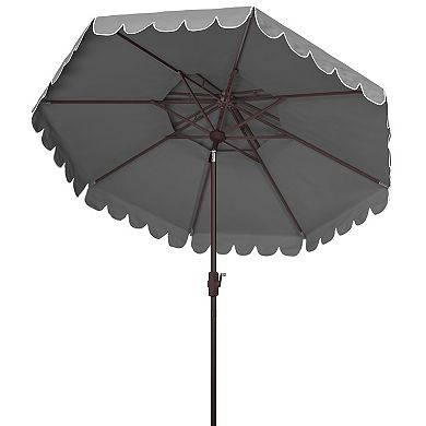 Safavieh Venice 9-ft. Rnd Double Top Crank Umbrella