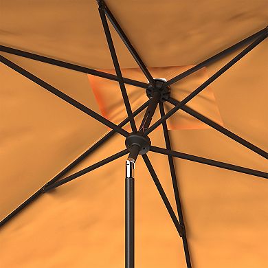 Safavieh Elegant Valance 10-ft. Rect Umbrella