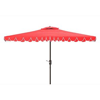 Safavieh Elegant Valance 10-ft. Rect Umbrella