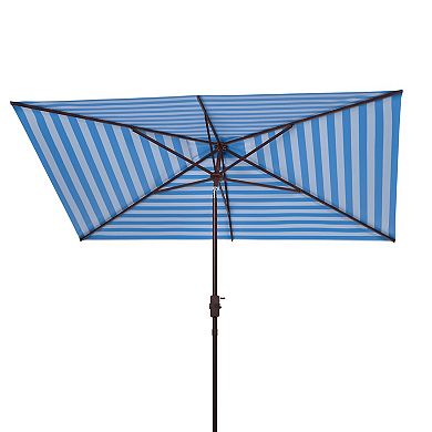 Safavieh Athens 10-ft. Rect Crank Umbrella