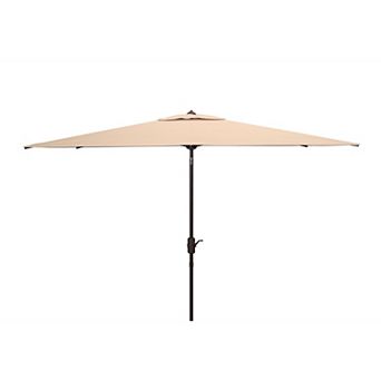Safavieh Athens 10-ft. Rect Crank Umbrella