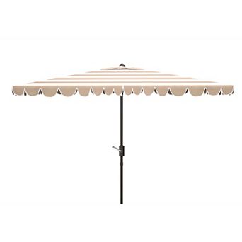 Safavieh Vienna 10-ft. Rect Crank Umbrella