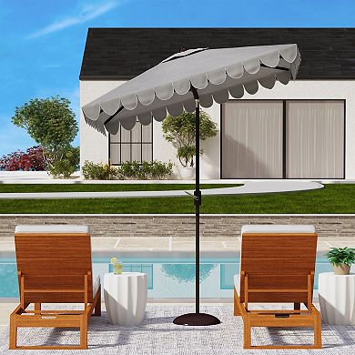 Safavieh Vienna 7.5 Ft. Square Outdoor Umbrella