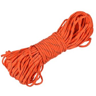 101.7Ft 4mm Nylon Reflective Tent Rope Guyline Camping Cord