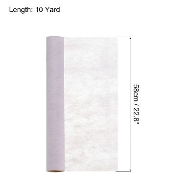 30ft Flower Wrapping Paper Bouquet Waterproof Packaging Cotton, Purple