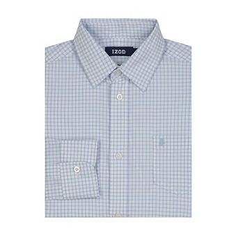 Boys 8-20 IZOD Long Sleeve Plaid Shirt