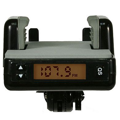 Fm Transmitter Hands-free Car Charger - Remote Control, Phone Stand, 3.5 Mm Headphone Jack