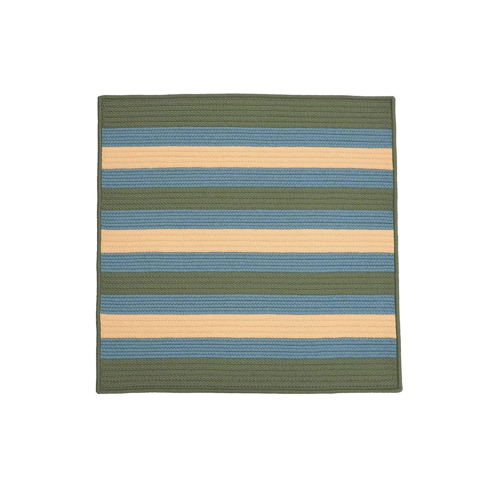 Colonial Mills Maldives Reversible Indoor/Outdoor Stripe Square Area Rug, S