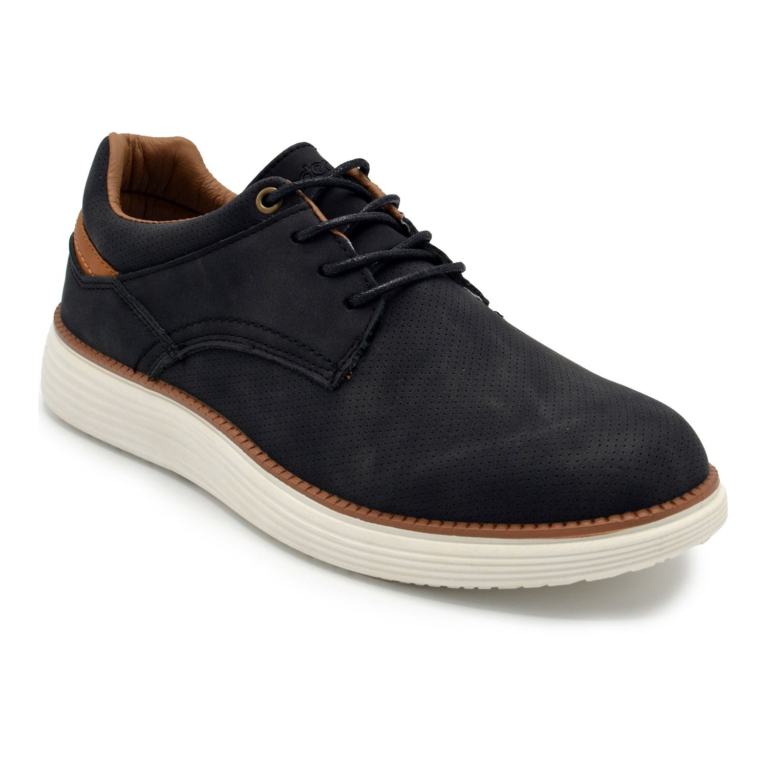 Мужские туфли Akademiks Dayton Oxford, цвет: Чёрный