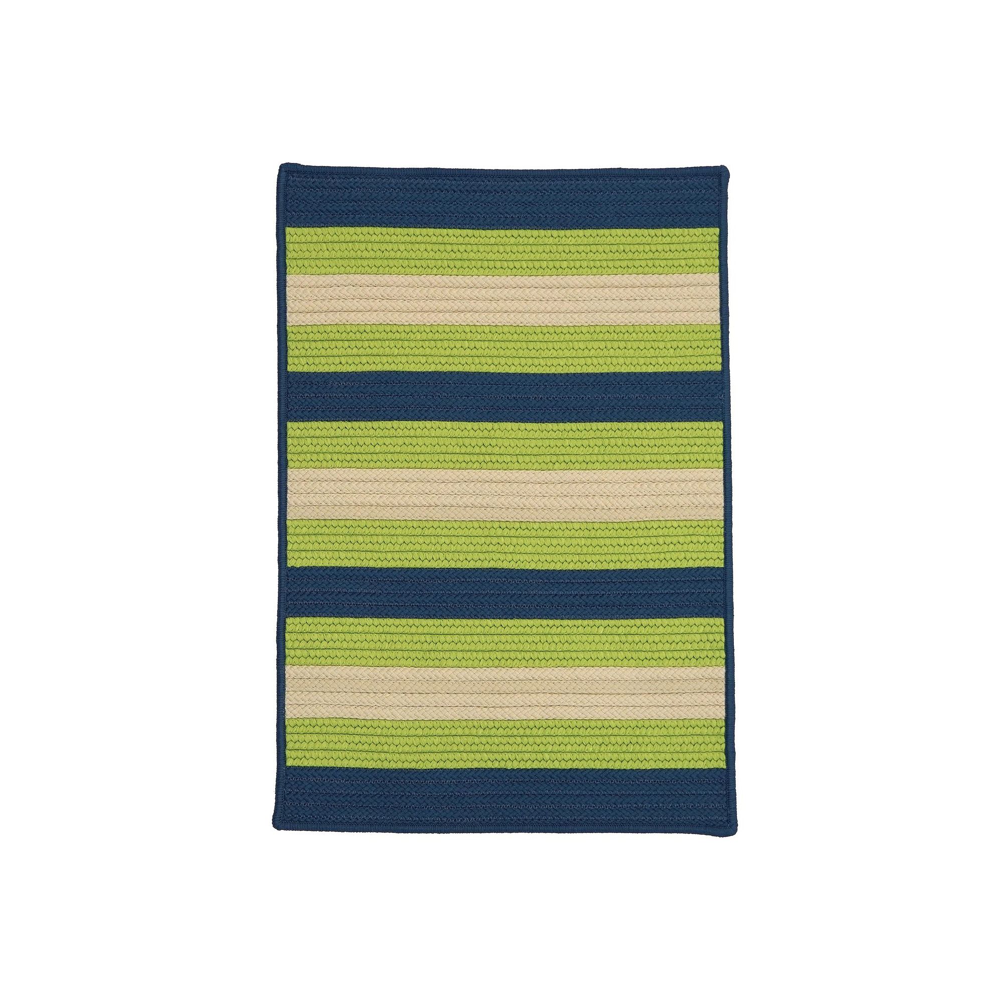 Colonial Mills Maldives Reversible Indoor/Outdoor Stripe Area or Throw Rug,